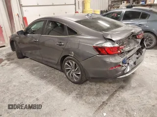 2022 Honda Insight Touring with VIN 19XZE4F98NE011462, listed as a IAAI auction lot 41620374 with 20,078 mi miles and . Bid and sale history available at DreamBid. Image 3.