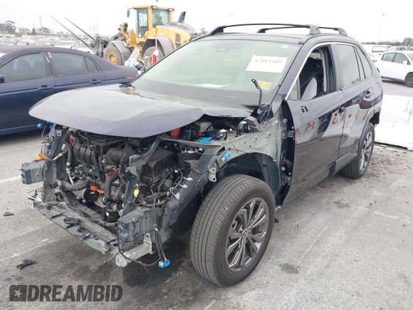 2024 Toyota RAV4 Hybrid XLE Premium with VIN JTMB6RFV5RD117173, listed as a IAAI auction lot 42013408 with 17,152 mi miles. Bid and sale history available at carsss.com. Image 17.
