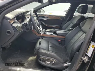 2019 Audi A8 with VIN WAU8DAF88KN016914, listed as a Copart auction lot 57621665 with 47,647 mi miles and Salvage title. Bid and sale history available at DreamBid. Image 7.