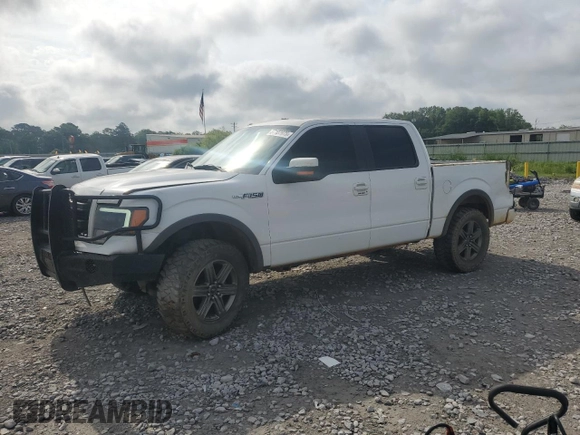 2013 Ford F-150 XL with VIN 1FTFW1EF3DKD19320, listed as a Copart auction lot 57107975 with 258,279 mi miles and Salvage title. Bid and sale history available at DreamBid. Image 1.