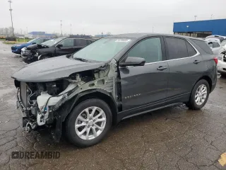 2020 Chevrolet Equinox LT z VIN 3GNAXJEV3LS583002, wystawiony jako Copart lot #55236685 z przebiegiem 89 269 mil mil oraz Nie do naprawy • Non repairable. Historia ofert i sprzedaży dostępna na DreamBid. Obrazek 1.