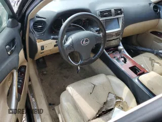2006 Lexus IS 350 with VIN JTHBE262X62002770, listed as a Copart auction lot 50224325 with 270,328 mi miles and Salvage Title. Bid and sale history available at DreamBid. Image 8.