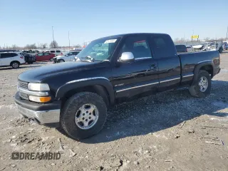 1999 Chevrolet Silverado 1500 LS with VIN 2GCEK19T4X1288056, listed as a Copart auction lot 45121555 with 244,689 mi miles and Salvage Title. Bid and sale history available at carsss.com. Image 1.