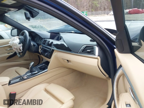 2016 BMW 3 Series 328i xDrive with VIN WBA8E3G56GNU02767, listed as a IAAI auction lot 41717848 with 45,640 mi miles. Bid and sale history available at carsss.com. Image 5.