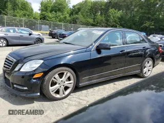 2013 Mercedes-Benz E 350 Luxury with VIN WDDHF8JB4DA735747, listed as a Copart auction lot 59163875 with 143,055 mi miles and Salvage title. Bid and sale history available at DreamBid. Image 1.