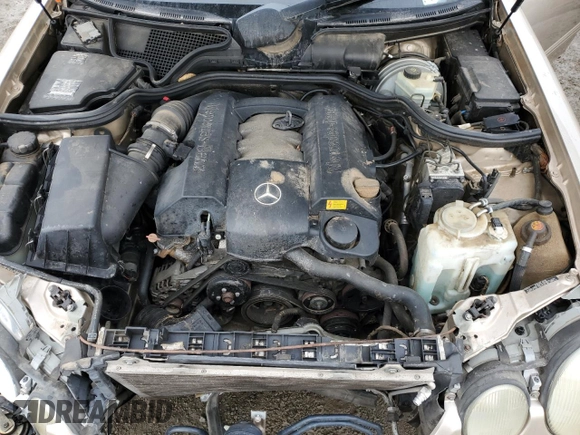 2001 Mercedes-Benz E-Class with VIN WDBJH65J71B230219, listed as a Copart auction lot 44334175 with 147,331 mi miles and Salvage Title. Bid and sale history available at carsss.com. Image 12.