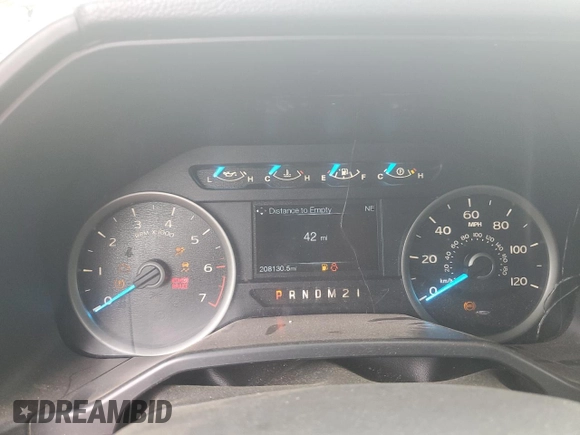 2015 Ford F-150 XLT with VIN 1FTFX1EF5FFA12515, listed as a Copart auction lot 57848305 with 208,130 mi miles and Clean title. Bid and sale history available at DreamBid. Image 9.