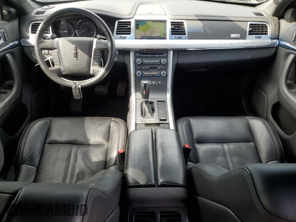 2010 Lincoln MKS EcoBoost with VIN 1LNHL9FT3AG615548, listed as a Copart auction lot 58536075 with 35,422 mi miles and Salvage title. Bid and sale history available at DreamBid. Image 8.
