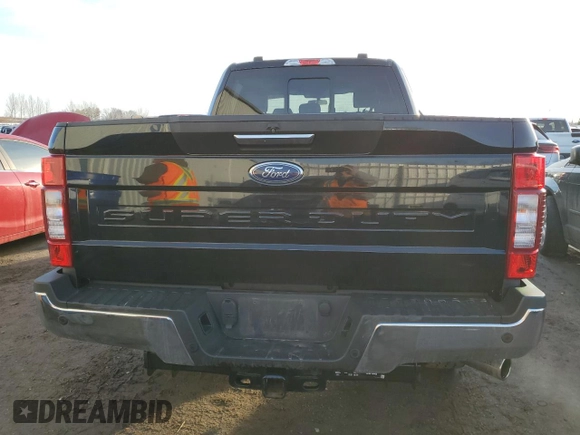2021 Ford Super Duty F-250 SRW XL with VIN 1FT7W2BN0MED74781, listed as a Copart auction lot 48660985 with 74,689 mi miles and Salvage Title. Bid and sale history available at carsss.com. Image 6.