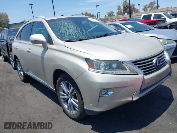 2015 Lexus RX 450h with VIN 2T2BC1BA0FC007066, listed as a IAAI auction lot 42462987 with 91,800 mi miles and . Bid and sale history available at DreamBid. Image 1.