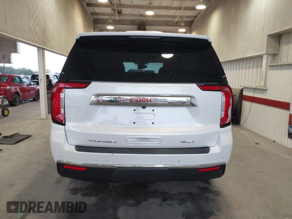 2024 GMC Yukon XL SLT with VIN 1GKS2GKD1RR349726, listed as a IAAI auction lot 41645353 with 5,963 mi miles. Bid and sale history available at carsss.com. Image 16.