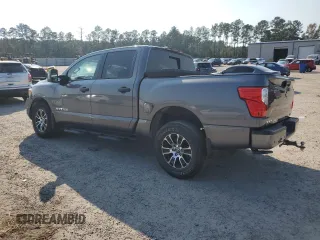 2022 Nissan Titan SV with VIN 1N6AA1EF6NN102544, listed as a Copart auction lot 74983344 with 34,090 mi miles and Salvage title. Bid and sale history available at DreamBid. Image 2.