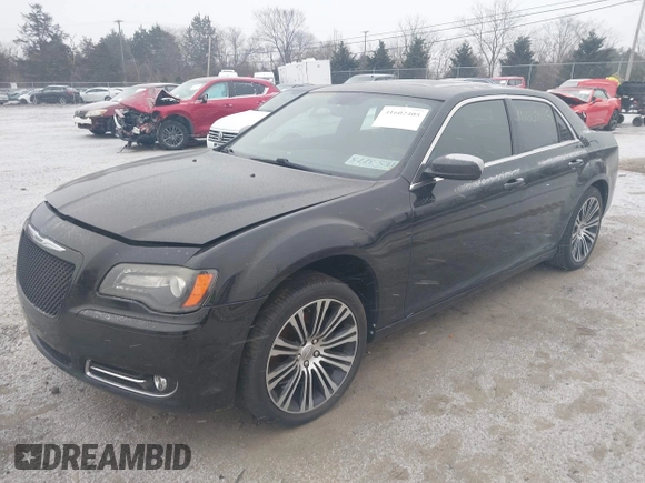 2013 Chrysler 300 with VIN 2C3CCABT7DH652797, listed as a IAAI auction lot 41602405 with 203,920 mi miles. Bid and sale history available at carsss.com. Image 17.