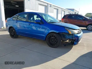 2010 Ford Focus SES with VIN 1FAHP3GN5AW168383, listed as a IAAI auction lot 41574978 with 73,528 mi miles. Bid and sale history available at carsss.com. Image 1.