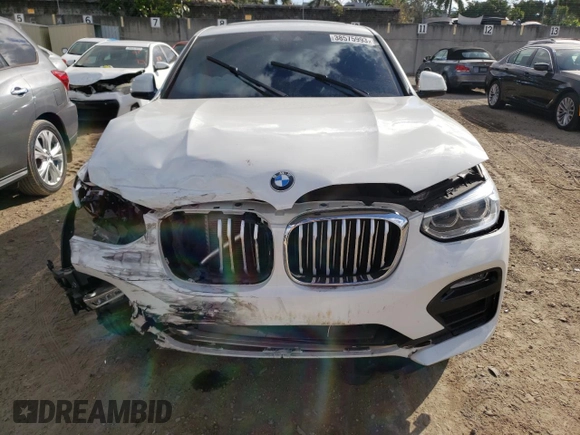 2019 BMW X4 xDrive30i with VIN 5UXUJ3C55KLG54759, listed as a Copart auction lot 38575993 with 48,956 mi miles. Bid and sale history available at carsss.com. Image 5.