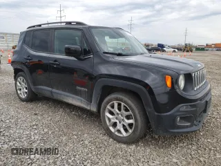 2018 Jeep Renegade Latitude with VIN ZACCJABB6JPH79379, listed as a Copart auction lot 50991485 with 83,305 mi miles and Salvage Title. Bid and sale history available at carsss.com. Image 4.