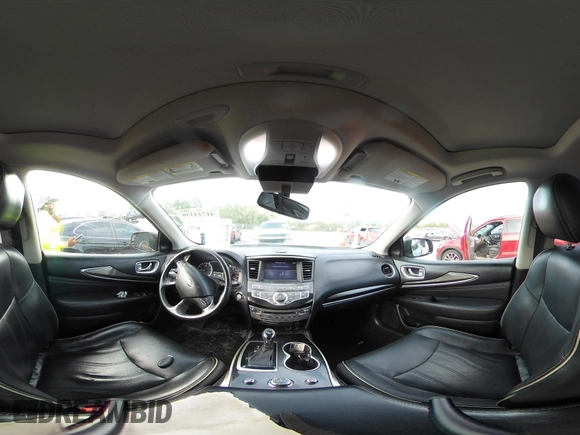 2017 Infiniti QX60 with VIN 5N1DL0MN8HC529622, listed as a IAAI auction lot 41724339 with 191,983 mi miles. Bid and sale history available at carsss.com. Image 18.