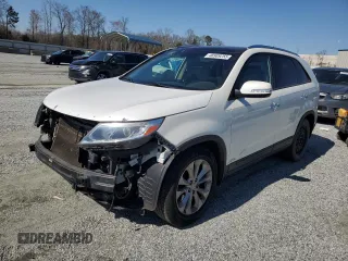 2014 Kia Sorento EX with VIN 5XYKUDA74EG535141, listed as a Copart auction lot 48989255 with 210,095 mi miles and Clean title. Bid and sale history available at DreamBid. Image 1.