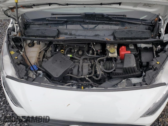 2021 Ford Transit Connect XL with VIN NM0LS7E26M1493853, listed as a Copart auction lot 55860685 with 81,832 mi miles and Salvage title. Bid and sale history available at DreamBid. Image 12.