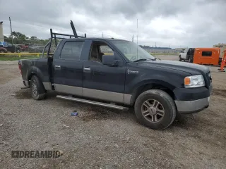 2006 Ford F-150 XLT with VIN 1FTPW12546KB05083, listed as a Copart auction lot 50894295 with Not provided miles and Salvage title. Bid and sale history available at DreamBid. Image 4.