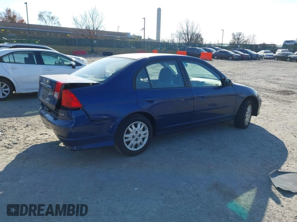 2004 Honda Civic LX with VIN 2HGES16574H567401, listed as a IAAI auction lot 40890815 with 181,977 mi miles and . Bid and sale history available at DreamBid. Image 4.
