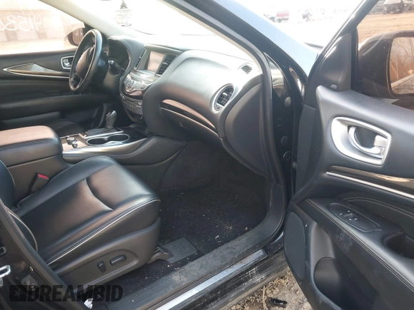 2019 Infiniti QX60 Pure with VIN 5N1DL0MM9KC555631, listed as a IAAI auction lot 41530910 with 83,351 mi miles and . Bid and sale history available at DreamBid. Image 5.