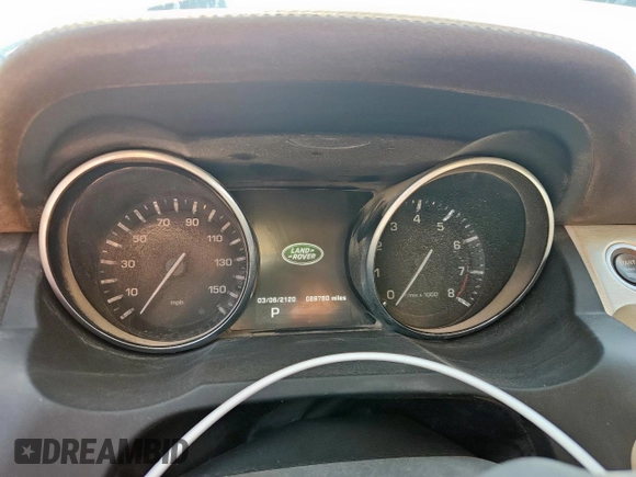 2014 Land Rover Range Rover Evoque Pure Plus with VIN SALVP1BG7EH948186, listed as a Copart auction lot 64219125 with 89,780 mi miles and Clean title. Bid and sale history available at DreamBid. Image 9.