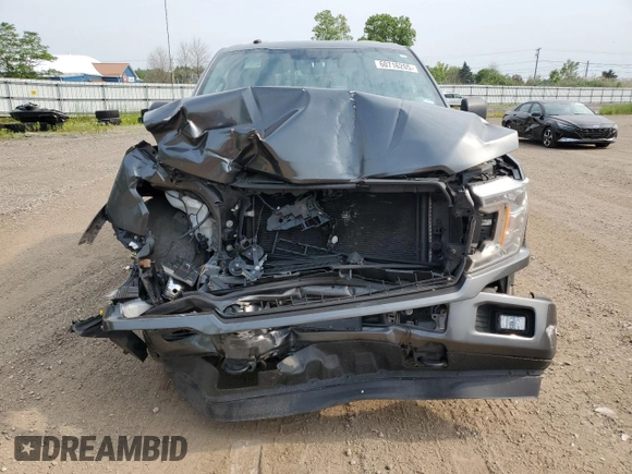 2018 Ford F-150 XL z VIN 1FTFX1EG9JFE34899, wystawiony jako Copart lot #60716205 z przebiegiem 71 187 mil mil oraz Szkoda całkowita • Salvage title. Historia ofert i sprzedaży dostępna na DreamBid. Obrazek 5.