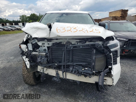 2023 Toyota Tundra SR5 with VIN 5TFLA5GD1PX002017, listed as a Copart auction lot 63232925 with 8,666 mi miles and Salvage title. Bid and sale history available at DreamBid. Image 5.