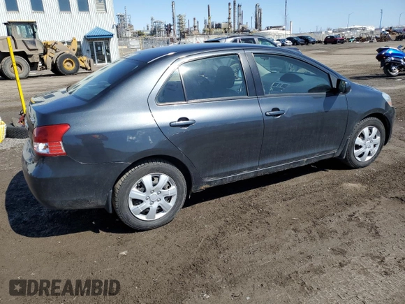 2012 Toyota Yaris with VIN JTDBT4K36CL028550, listed as a Copart auction lot 52071475 with 173,922 mi miles and Salvage Title. Bid and sale history available at DreamBid. Image 3.
