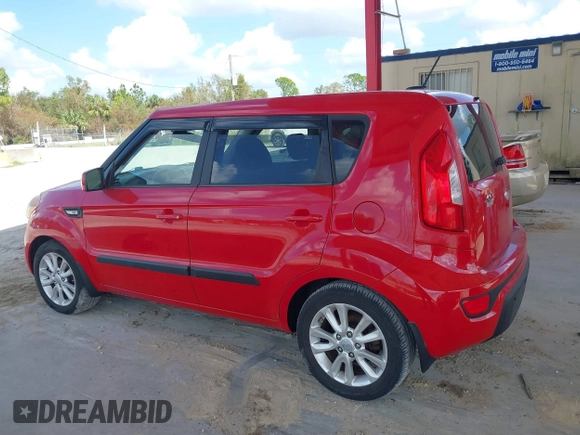2013 Kia Soul with VIN KNDJT2A53D7539419, listed as a IAAI auction lot 40637283 with 148,621 mi miles. Bid and sale history available at carsss.com. Image 14.