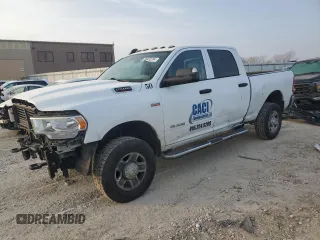 2022 Ram 2500 Tradesman with VIN 3C6UR5CJ6NG250877, listed as a Copart auction lot 85462204 with 74,124 mi miles and Salvage Title. Bid and sale history available at carsss.com. Image 1.