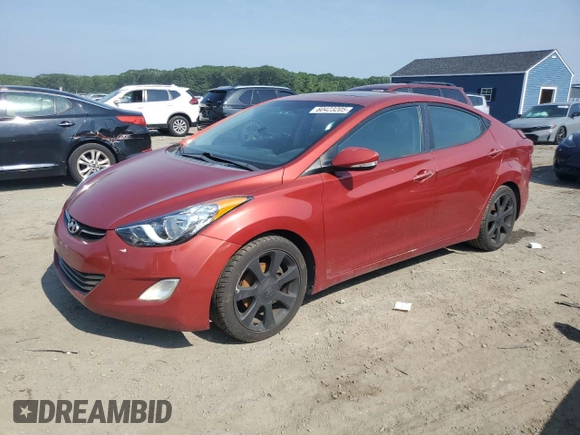 2011 Hyundai Elantra GLS z VIN KMHDH4AE0BU159006, wystawiony jako Copart lot #60423205 z przebiegiem 232 202 mil mil oraz Czysty tytuł • Clean title. Historia ofert i sprzedaży dostępna na DreamBid. Obrazek 1.