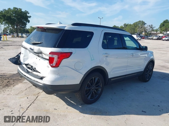 2018 Ford Explorer XLT with VIN 1FM5K7DH0JGB04338, listed as a IAAI auction lot 39979050 with 40,188 mi miles and . Bid and sale history available at DreamBid. Image 4.