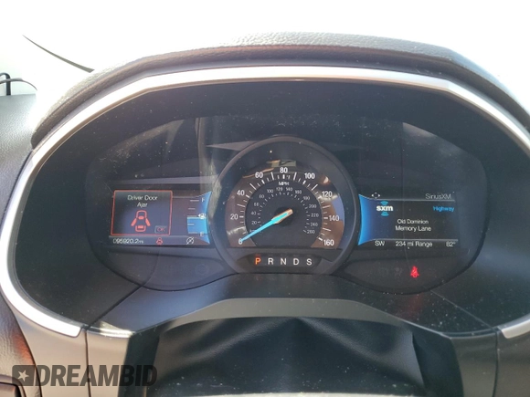 2021 Ford Edge SE with VIN 2FMPK4G92MBA54694, listed as a Copart auction lot 49050974 with 95,920 mi miles and Salvage title. Bid and sale history available at DreamBid. Image 9.