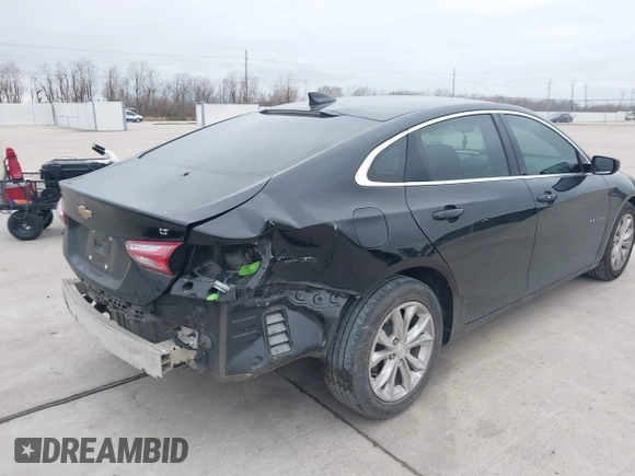 2020 Chevrolet Malibu LT with VIN 1G1ZD5ST3LF071901, listed as a IAAI auction lot 41570714 with 98,888 mi miles and . Bid and sale history available at DreamBid. Image 4.