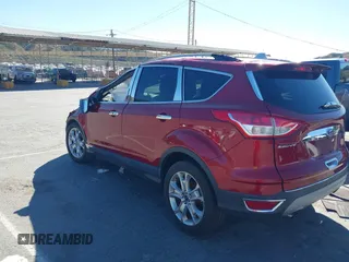 2014 Ford Escape Titanium with VIN 1FMCU0JX2EUB99237, listed as a IAAI auction lot 41850772 with 1 mi miles. Bid and sale history available at carsss.com. Image 3.