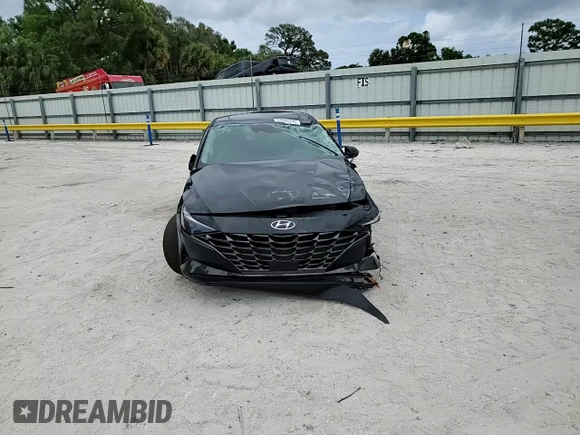 2023 Hyundai Elantra Limited z VIN KMHLP4AG4PU533866, wystawiony jako Copart lot #54982295 z przebiegiem 47 309 mil mil oraz Nie do naprawy • Non repairable. Historia ofert i sprzedaży dostępna na DreamBid. Obrazek 13.