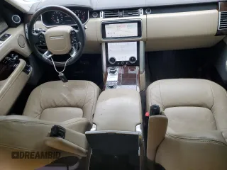 2020 Land Rover Range Rover with VIN SALGS5SE2LA404455, listed as a Copart auction lot 65601084 with 55,670 mi miles and Salvage title. Bid and sale history available at DreamBid. Image 8.