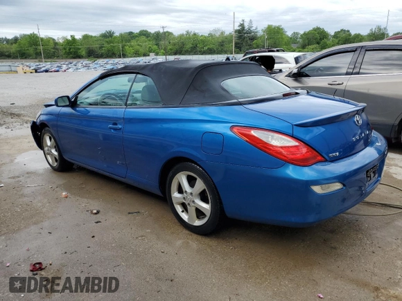 2007 Toyota Solara SE z VIN 4T1FA38P87U134943, wystawiony jako Copart lot #55784305 z przebiegiem 204 650 mil mil oraz Szkoda całkowita • Salvage title. Historia ofert i sprzedaży dostępna na DreamBid. Obrazek 2.