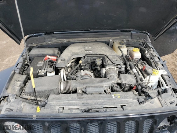 2020 Jeep Wrangler Unlimited Sport Altitude with VIN 1C4HJXDG5LW170856, listed as a Copart auction lot 49050535 with 30,010 mi miles and Salvage Title. Bid and sale history available at carsss.com. Image 12.