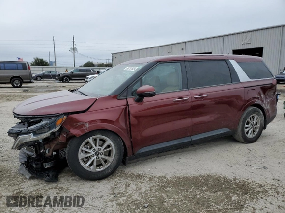 2022 Kia Carnival LXS with VIN KNDNB4H35N6123318, listed as a Copart auction lot 85757954 with 62,658 mi miles and Non Repairable. Bid and sale history available at carsss.com. Image 1.