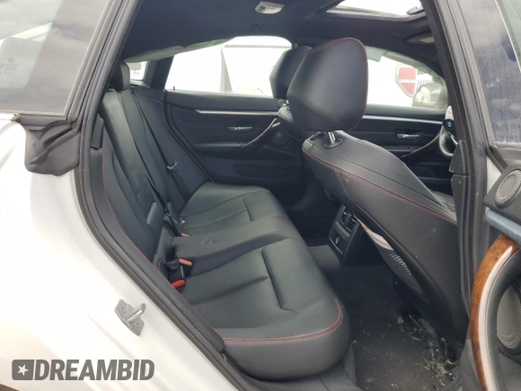 2017 BMW 4 Series 430i z VIN WBA4F7C55HG786295, wystawiony jako Copart lot #53821775 z przebiegiem Nie podano mil oraz Tytuł czysty. Historia ofert i sprzedaży dostępna na DreamBid. Obrazek 10.