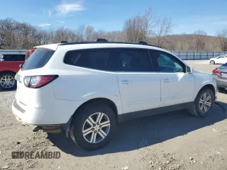 2016 Chevrolet Traverse LT with VIN 1GNKVGKD4GJ329721, listed as a Copart auction lot 46323155 with 151,393 mi miles and Salvage Title. Bid and sale history available at DreamBid. Image 3.