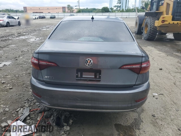 2019 Volkswagen Jetta S with VIN 3VWC57BUXKM110655, listed as a Copart auction lot 59193205 with 55,778 mi miles and Salvage title. Bid and sale history available at DreamBid. Image 6.