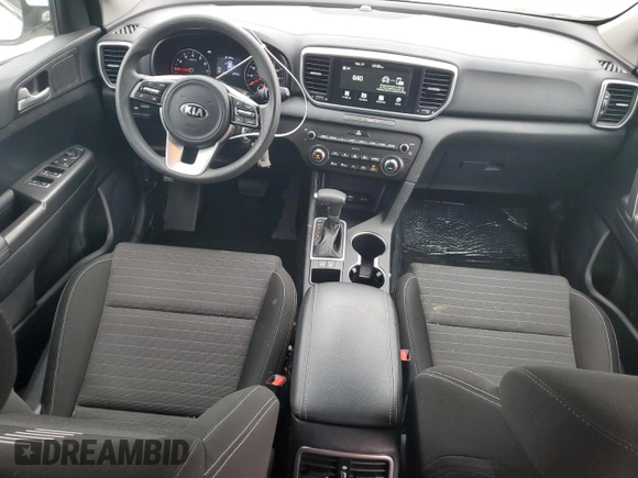 2020 Kia Sportage LX with VIN KNDPM3AC0L7824136, listed as a Copart auction lot 46140475 with 29,750 mi miles and Salvage Title. Bid and sale history available at carsss.com. Image 8.