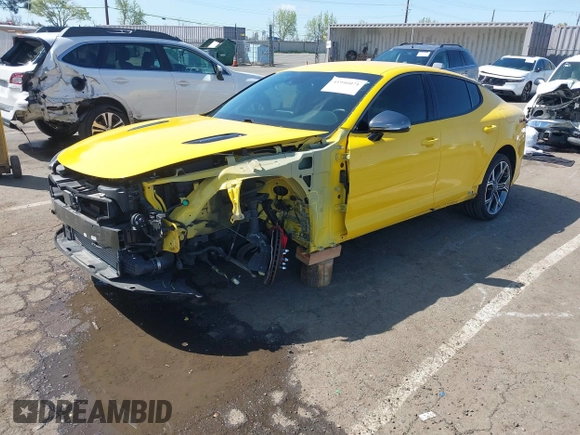 2018 Kia Stinger GT with VIN KNAE35LC4J6020344, listed as a IAAI auction lot 41946071 with 27,746 mi miles. Bid and sale history available at carsss.com. Image 21.