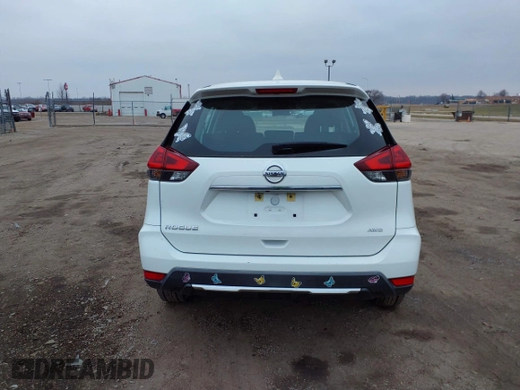 2018 Nissan Rogue SV with VIN KNMAT2MV8JP606457, listed as a IAAI auction lot 41163662 with 81,479 mi miles. Bid and sale history available at carsss.com. Image 16.