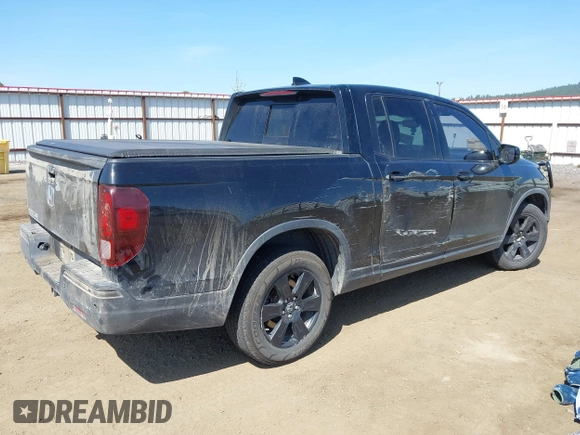 2017 Honda Ridgeline Black Edition with VIN 5FPYK3F85HB019305, listed as a IAAI auction lot 42053652 with Not provided miles and . Bid and sale history available at DreamBid. Image 4.