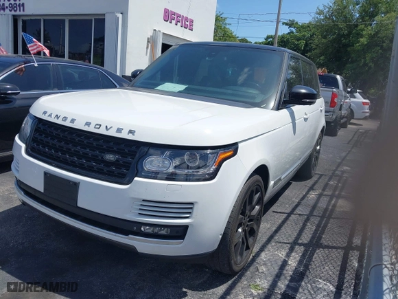 2015 Land Rover Range Rover Supercharged with VIN SALGS3TF6FA229384, listed as a IAAI auction lot 42092836 with 195,998 mi miles. Bid and sale history available at carsss.com. Image 17.